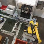 Cell on FANUC ROBODRILL and MURATEC lathe
